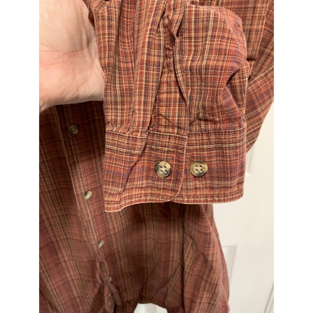 Columbia XCO Outdoor Plaid Shirt Mens XL Collared Button Down Long Sleeve Hunt - Picture 9 of 10